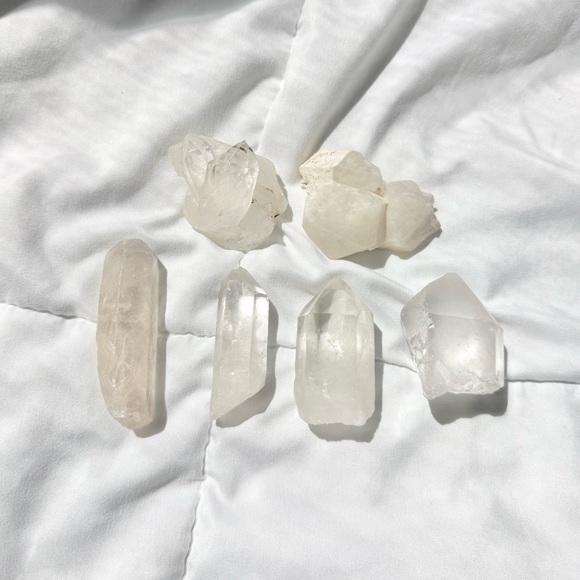 Natural Quartz Crystal Collection - Picture 1 of 1
